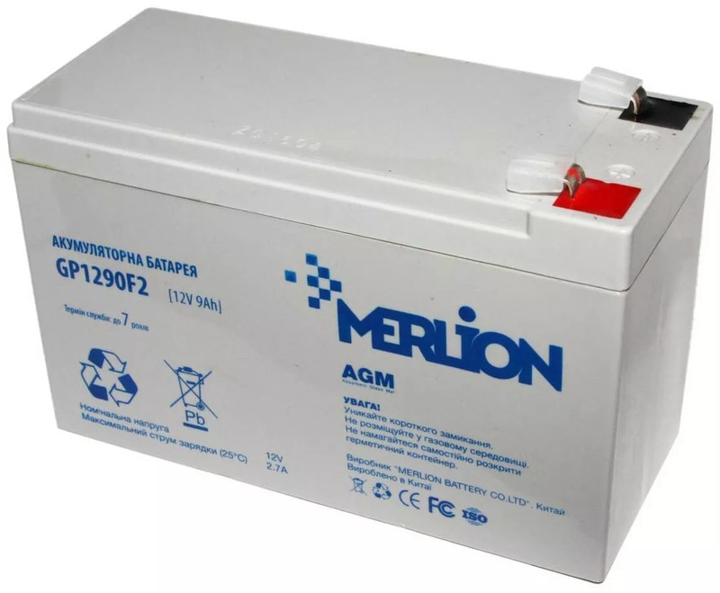Аккумулятор Merlion GP1290F2 (12V/9Ah) - фото 1
