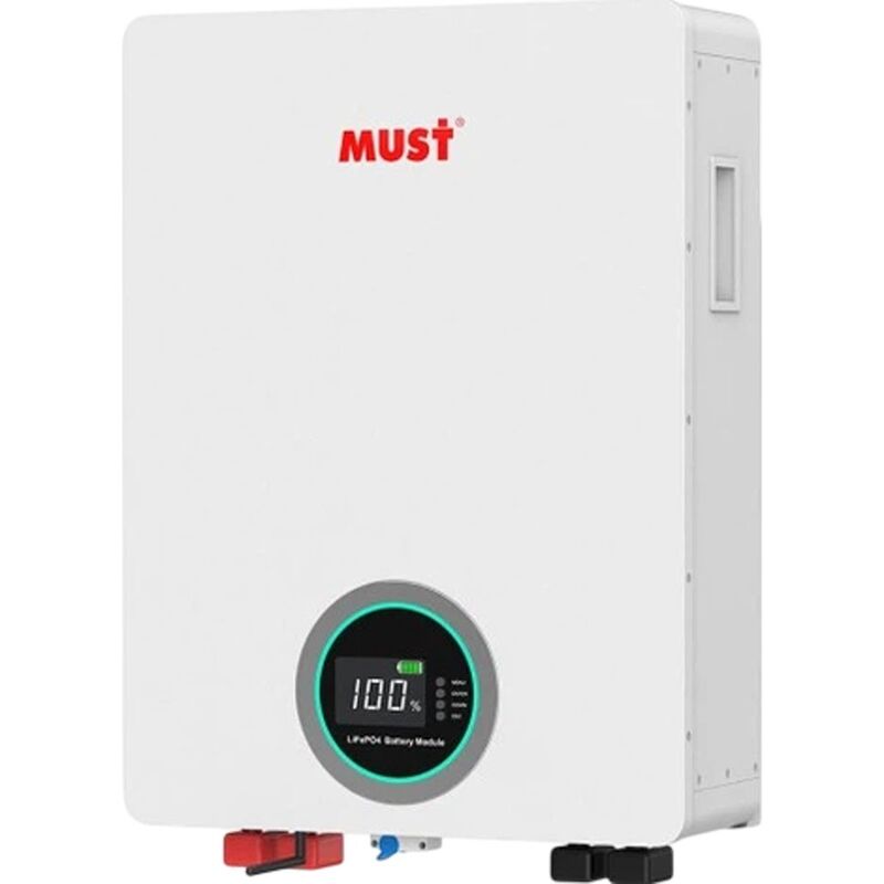 Акумулятор Must LiFePO4 LP16-24320 25.6V 300Ah, 8,2kWh, BMS100A@8S, CAN2.0/RS232/RS485, 6000 cycles