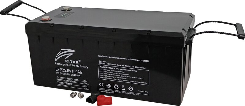 Аккумулятор для ИБП/инвертора Ritar LFP25.6V150AH G2 - фото 1