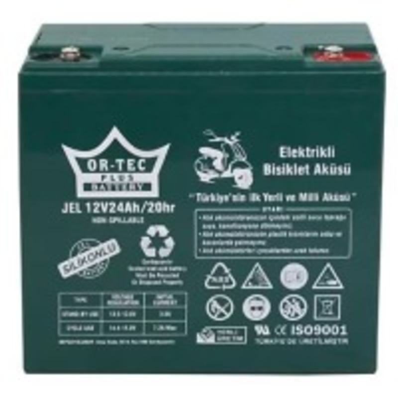 Гелевий акумулятор OR-TEC 12V 24 AH GEL