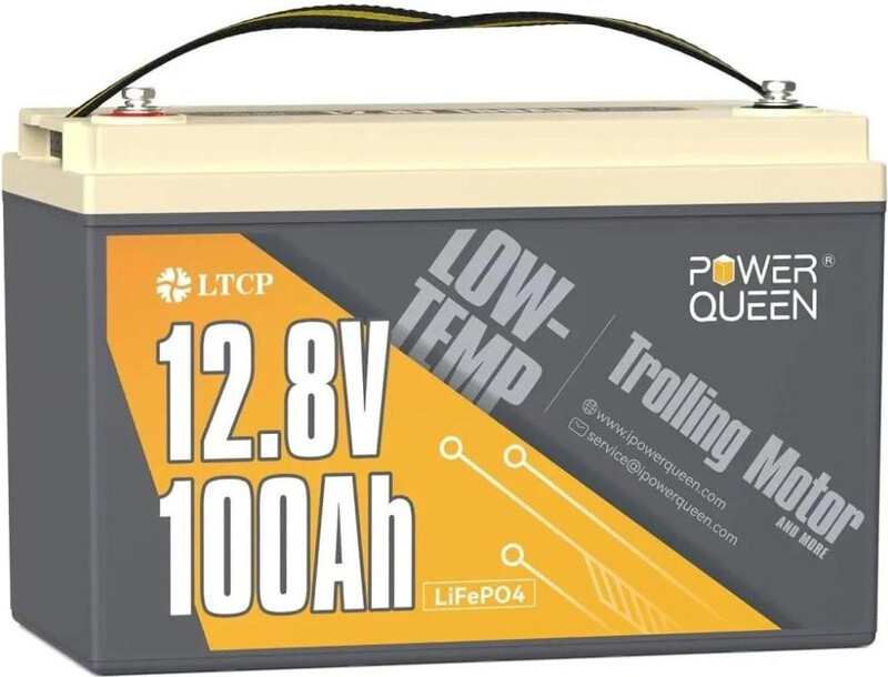 Аккумулятор LiFePO4 Power Queen 12.8V 100Ah Low-Temp, 1280Wh, BMS 100A, 329*172*214mm (PowerQueen-128V100Ah-LT) - фото 2 Аккумулятор LiFePO4 Power Queen 12.8V 100Ah Low-Temp, 1280Wh, BMS 100A, 329*172*214mm (PowerQueen-128V100Ah-LT) - фото 2