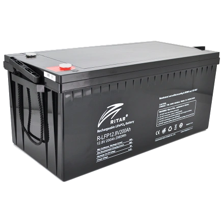 Аккумуляторная батарея Ritar LiFePO4 12,8V 200Ah 2560Wh