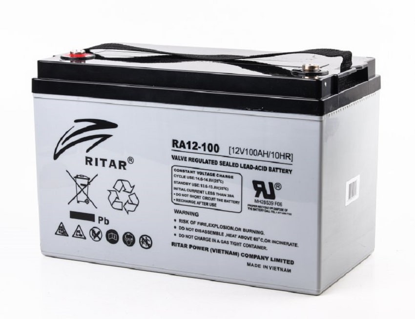 Батарея для ДБЖ Ritar AGM RA12-100, 12V-100Ah (RA12-100)