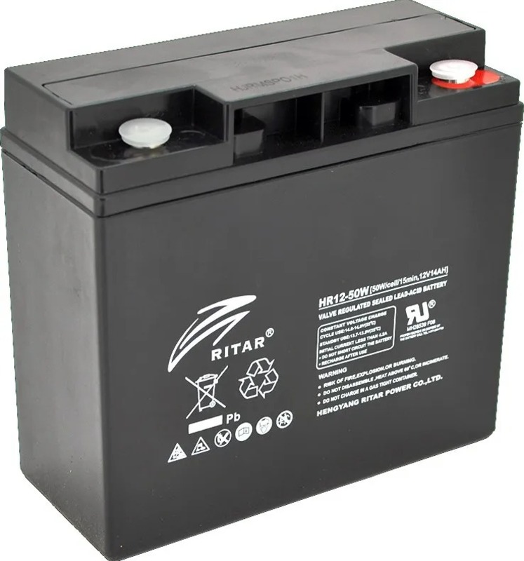 Акумулятор Ritar 12V 14 Ah (HR1250WB)
