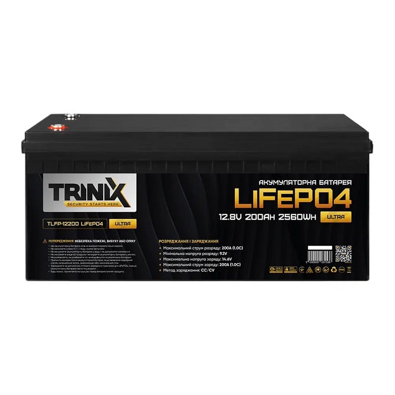 Аккумуляторная батарея 200 Ah 12V Trinix TLFP-12200 Ultra LiFePO4 (44-00086) - фото 1