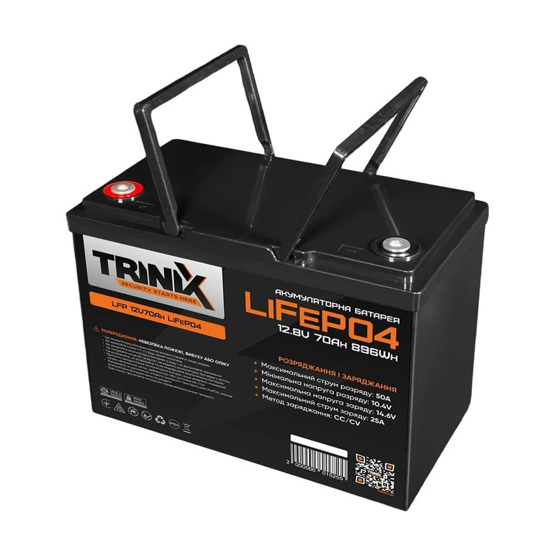 Аккумуляторная батарея Trinix 12V70Ah LiFePO4 - фото 3