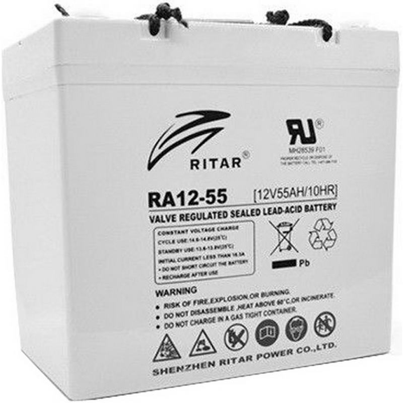Батарея к ИБП Ritar AGM RA12-55, 12V-55Ah (RA12-55)