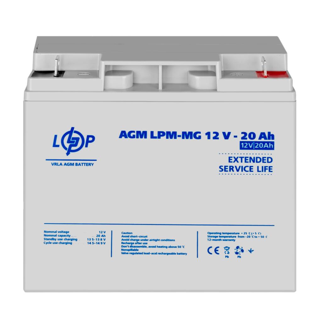 Аккумулятор мультигелевый LPM-MG 12V - 20 Ah (40921) - фото 1