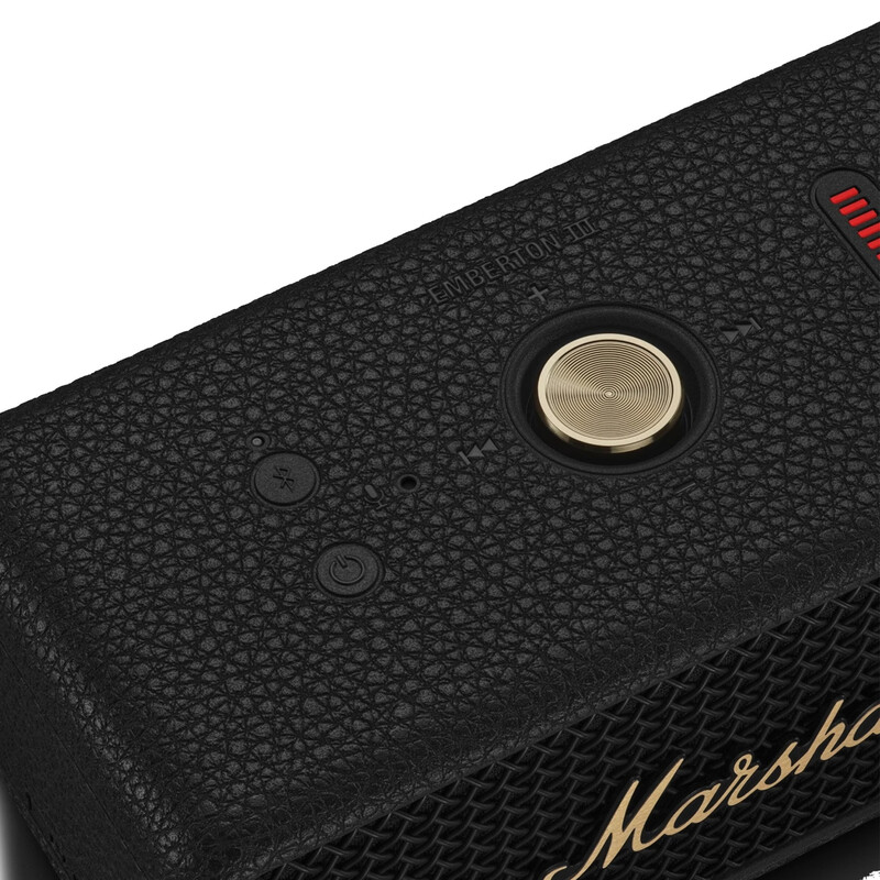 Портативна колонка Marshall Emberton III Black and Brass (1006709) - фото 1