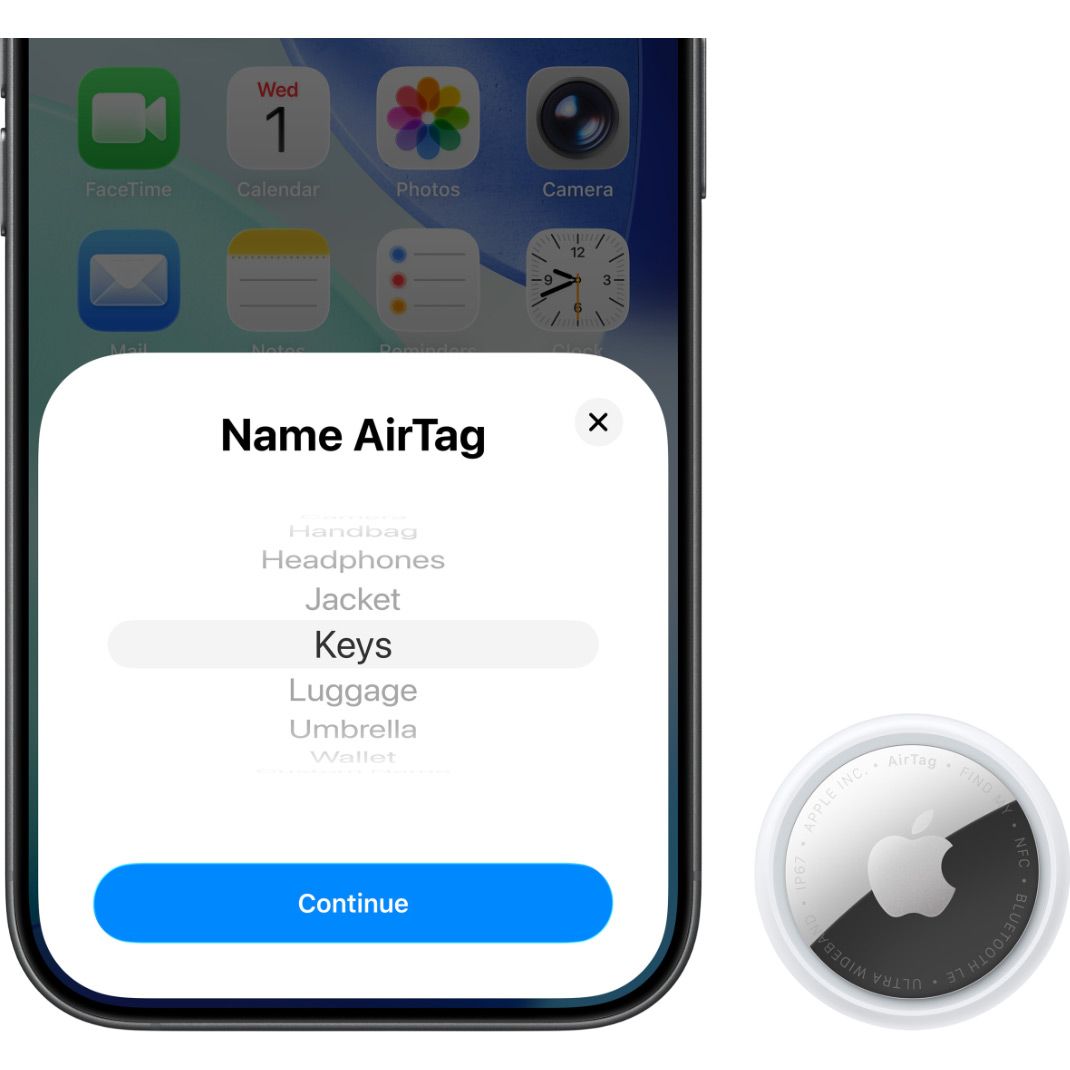 Поисковый брелок Apple AirTag 2gen 4 Pack (MFEA4) - фото 3 Поисковый брелок Apple AirTag 2gen 4 Pack (MFEA4) - фото 3