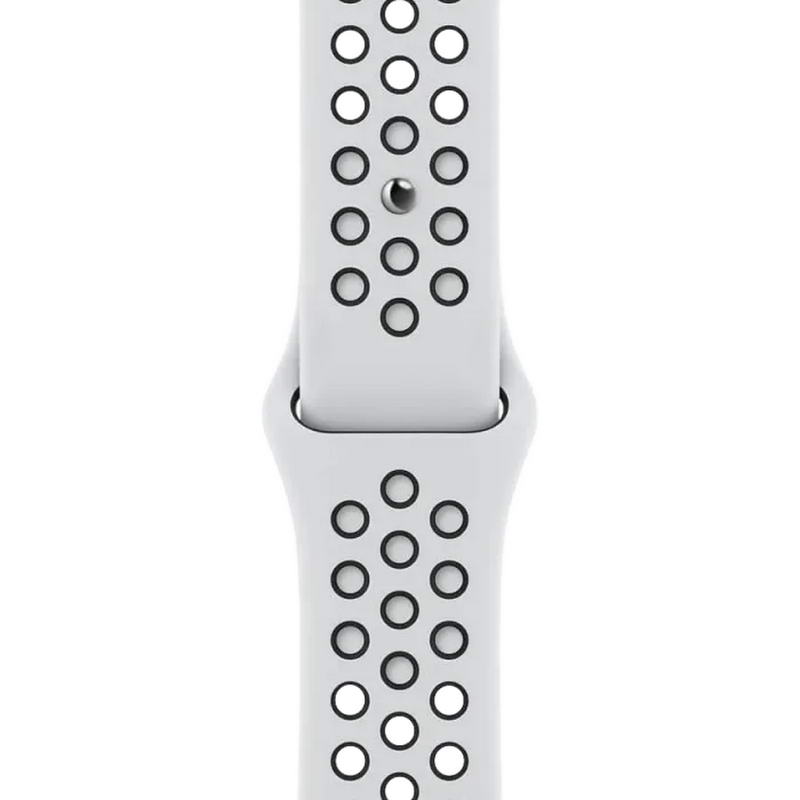 Вживаний Apple Watch Nike Series 7 GPS 45mm Starlight Aluminum Case w. Pure Platinum/Black Nike Sport Band (MKNA3) - фото 2 Вживаний Apple Watch Nike Series 7 GPS 45mm Starlight Aluminum Case w. Pure Platinum/Black Nike Sport Band (MKNA3) - фото 2