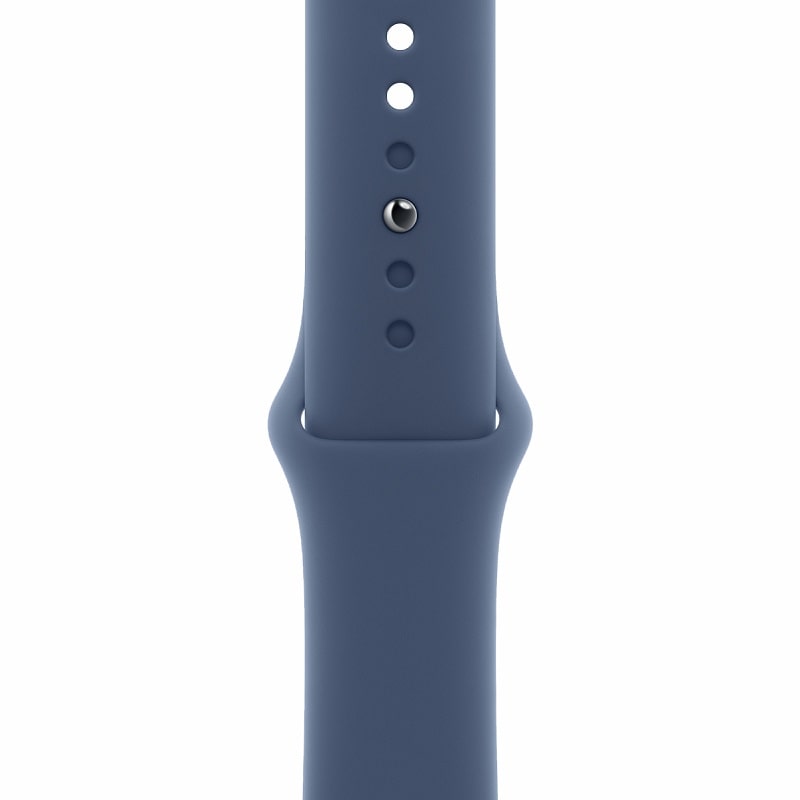 Смарт-годинник Apple Watch Series 10 GPS + Cellular 42mm Silver Alu. Case w. Denim Sport Band - M/L (MWX43) - фото 2