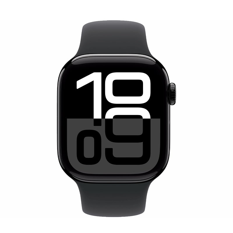 Смарт-годинник Apple Watch Series 10 GPS + Cellular 42mm Jet Black Alu. Case w. Black Sport Band - M/L (MWX73) - фото 1 Смарт-годинник Apple Watch Series 10 GPS + Cellular 42mm Jet Black Alu. Case w. Black Sport Band - M/L (MWX73) - фото 1