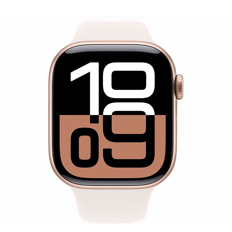 Смарт-годинник Apple Watch Series 10 GPS + Cellular 42mm Rose Gold Alu. Case w. Light Blush Sport Band - S/M (MWX93) - фото 1 Смарт-годинник Apple Watch Series 10 GPS + Cellular 42mm Rose Gold Alu. Case w. Light Blush Sport Band - S/M (MWX93) - фото 1