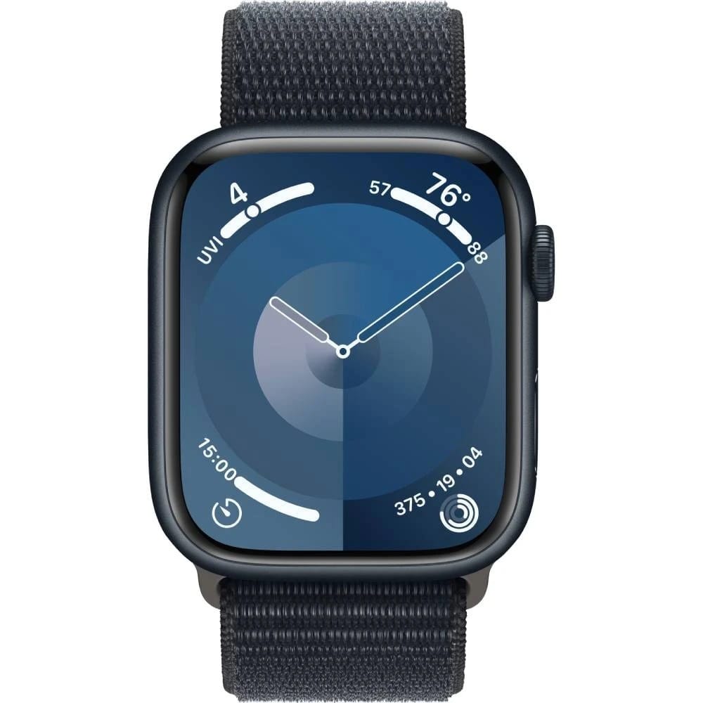 Apple Watch Series 9 GPS 45mm Midnight Aluminum Case w. Midnight S. Loop (MR9C3) - фото 1 Apple Watch Series 9 GPS 45mm Midnight Aluminum Case w. Midnight S. Loop (MR9C3) - фото 1