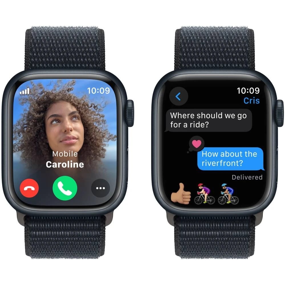 Apple Watch Series 9 GPS 45mm Midnight Aluminum Case w. Midnight S. Loop (MR9C3) - фото 2 Apple Watch Series 9 GPS 45mm Midnight Aluminum Case w. Midnight S. Loop (MR9C3) - фото 2