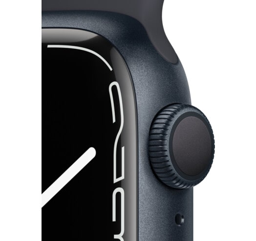 Вживаний Apple Watch Series 7 GPS 41mm Midnight Aluminum Case With Midnight Sport Band (MKMX3) - фото 2