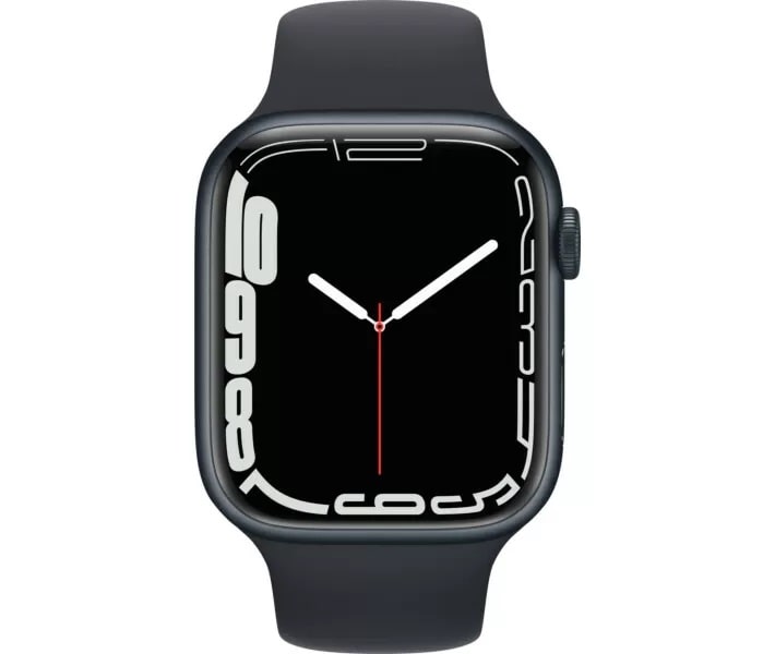 Вживаний Apple Watch Series 7 GPS 45mm Midnight Aluminum Case With Midnight Sport Band (MKN53) - фото 1