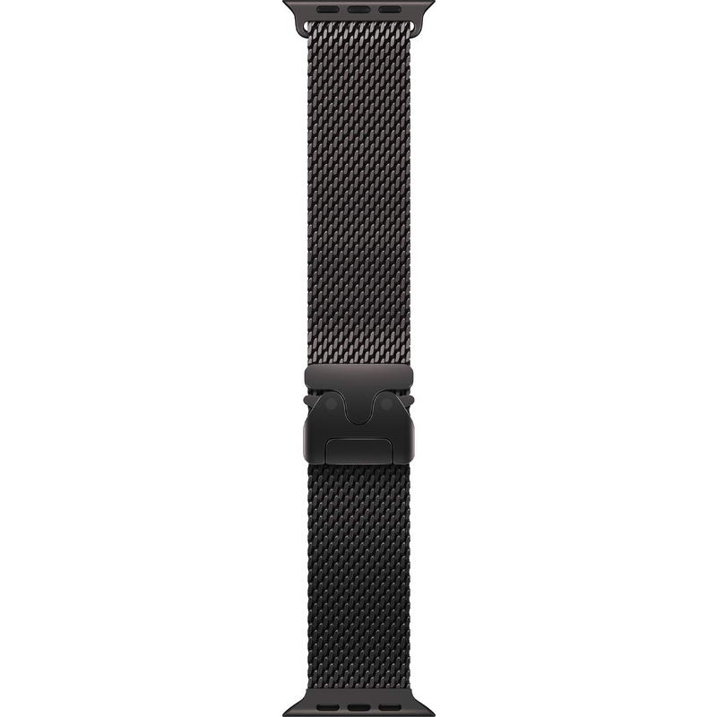 Apple Watch Ultra 2 2024 GPS + Cellular 49mm Black Titanium Case with Black Titanium Milanese Loop - Large (MYTC3) - фото 2