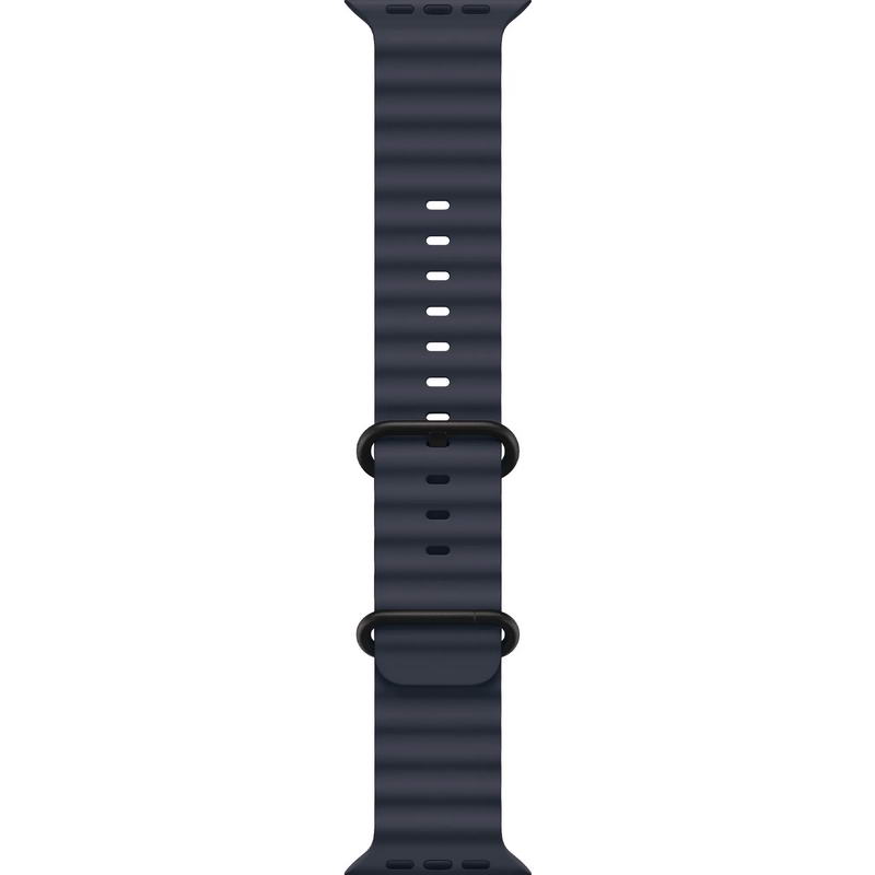 Apple Watch Ultra 2 2024 GPS + Cellular 49mm Black Titanium Case with Navy Ocean Band (MYTC3+MYPA3) - фото 2