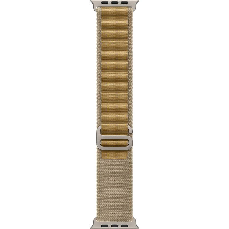 Apple Watch Ultra 2 2024 GPS + Cellular 49mm Natural Titanium Case with Tan Alpine Loop - Small (MX4E3) - фото 2