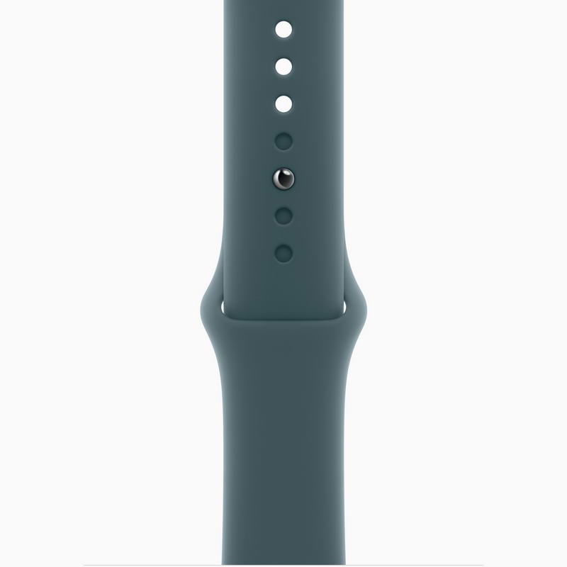 Смарт-годинник Apple Watch Series 10 GPS 46mm Silver Aluminum Case w. Lake Green  Sport Band - M/L (MWX03+MXLR3) - фото 2