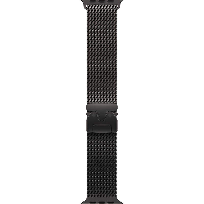 Apple Watch Ultra 3 GPS + Cellular 49mm Black Titanium Case with Black Titanium Milanese Loop - Small (MF1N4) - фото 2