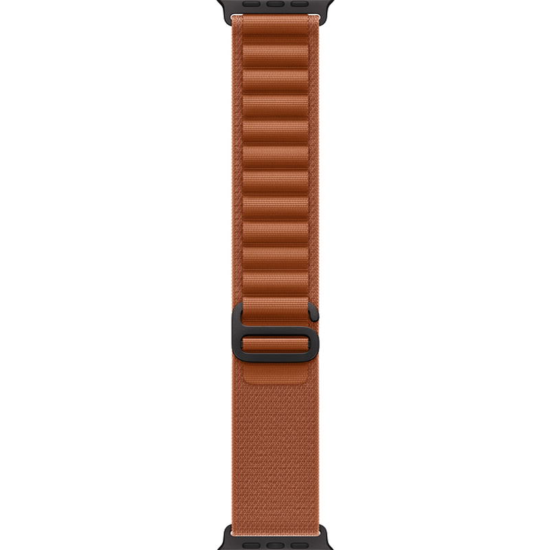 Apple Watch Ultra 3 GPS + Cellular 49mm Black Titanium Case with Terra Cotta Alpine Loop - Large (MF254+MG9F4) - фото 2