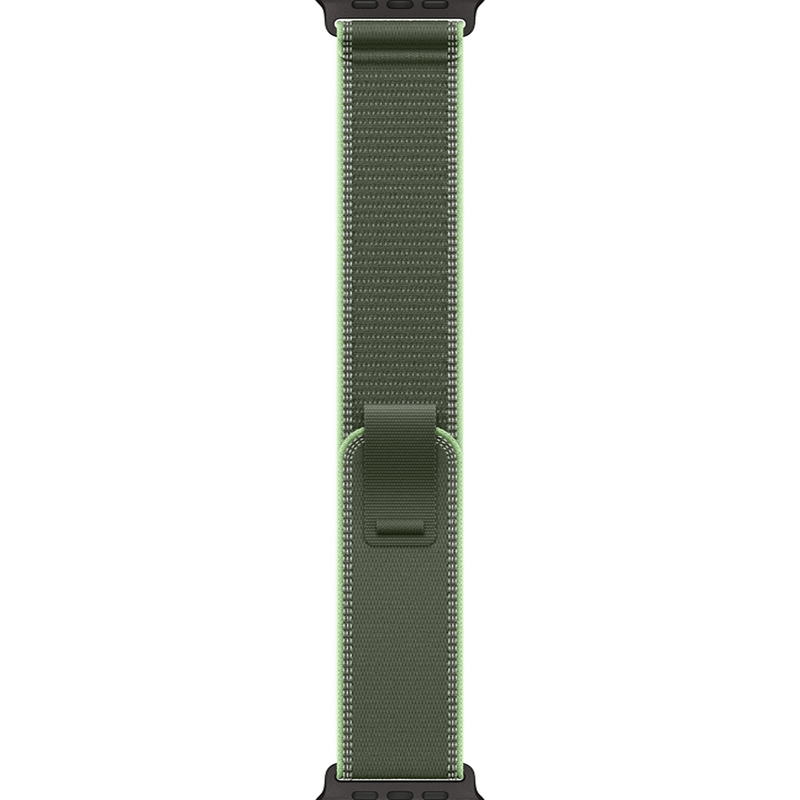 Apple Watch Ultra 3 GPS + Cellular 49mm Black Titanium Case with Green/Neon Trail Loop - M/L (MF254+MG9P4) - фото 2