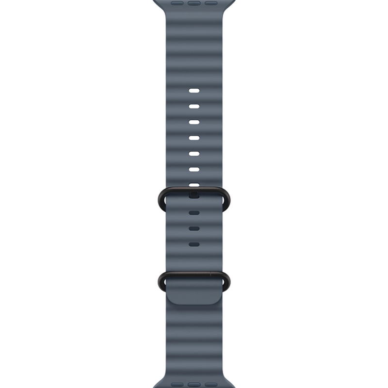 Apple Watch Ultra 3 GPS + Cellular 49mm Black Titanium Case with Anchor Blue Ocean Band (MF254+MGCJ4) - фото 2 Apple Watch Ultra 3 GPS + Cellular 49mm Black Titanium Case with Anchor Blue Ocean Band (MF254+MGCJ4) - фото 2