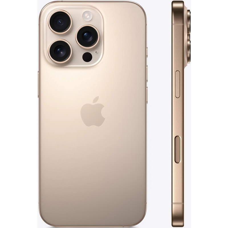 Apple iPhone 16 Pro 256GB Desert Titanium (MYNK3) - фото 1 Apple iPhone 16 Pro 256GB Desert Titanium (MYNK3) - фото 1