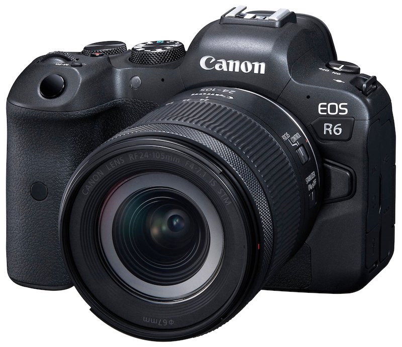 Цифровая фотокамера Canon EOS R6 + RF 24-105 f/4.0-7.1 IS STM (4082C046) - фото 1
