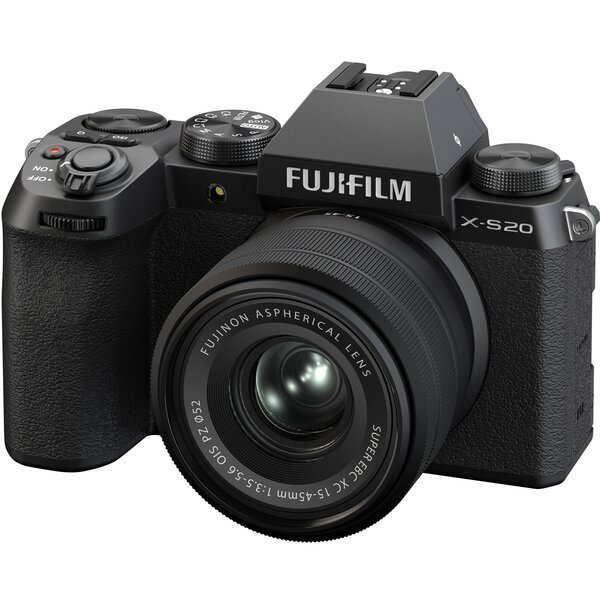 Цифрова фотокамера Fujifilm X-S20+ XC 15-45mm F3.5-5.6 Kit Black (16781917)