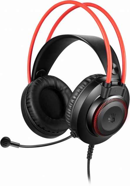 Гарнітура A4Tech Bloody G200 Black/Red