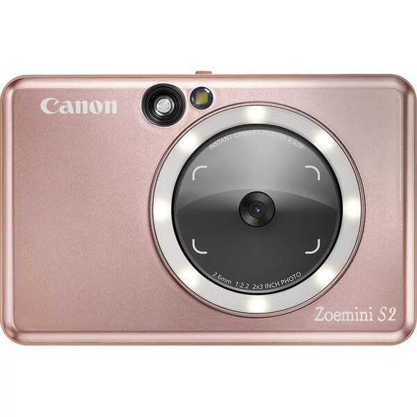 Портативна камера-принтер Canon ZOEMINI S2 ZV223 Rose Gold (4519C006)