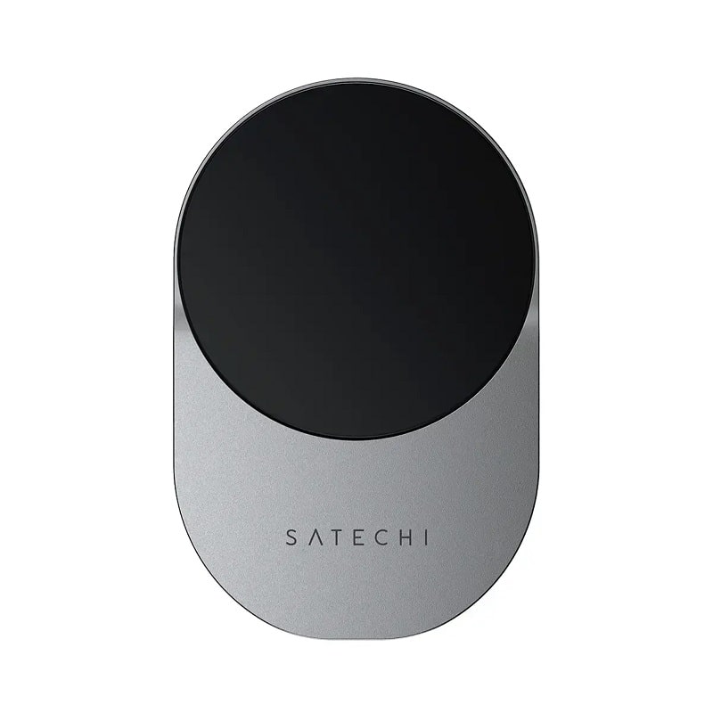 Автомобільний тримач із зарядкою Satechi Qi2 Wireless Car Charger Space Gray (ST-Q2CCM)