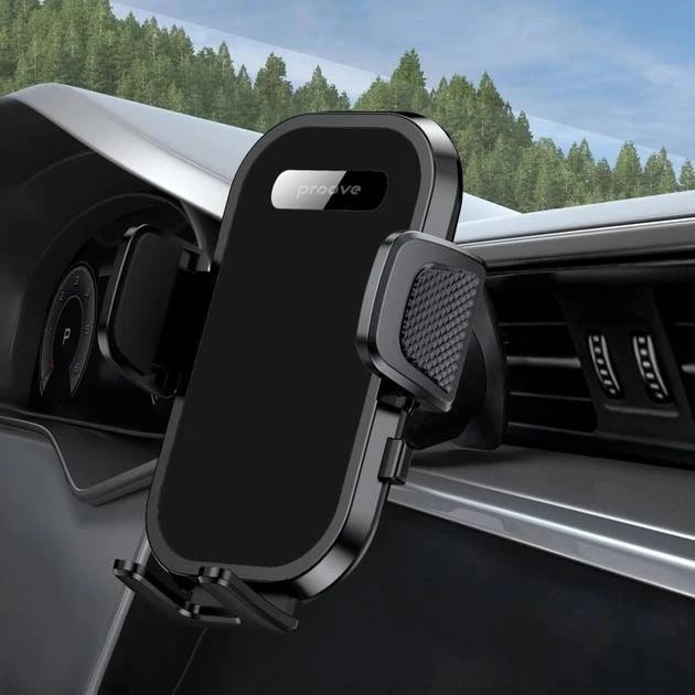 Автомобільний тримач Proove Longway Silicone Air Outlet Car Mount (black) - фото 2