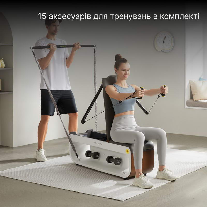 Многофункциональная фитнес-скамья KingSmith Free-Fit Bench FBB1C - фото 11
