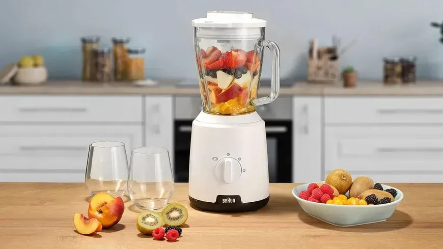 Блендер стаціонарний Braun PowerBlend 1 JB 1050 WH Europe - фото 1 Блендер стаціонарний Braun PowerBlend 1 JB 1050 WH Europe - фото 1