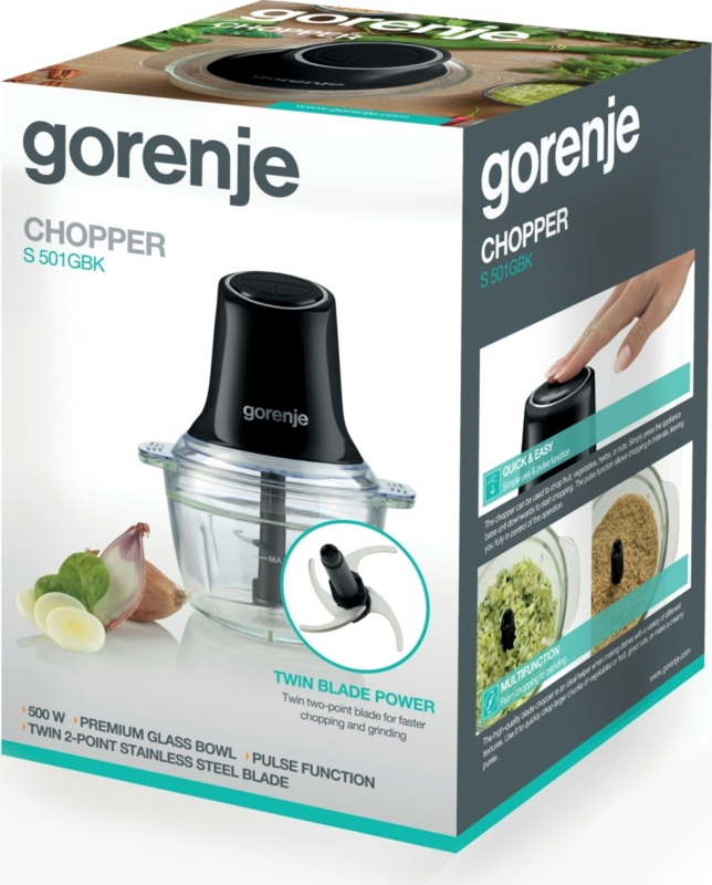 Подрібнювач Gorenje S501GBK - фото 1