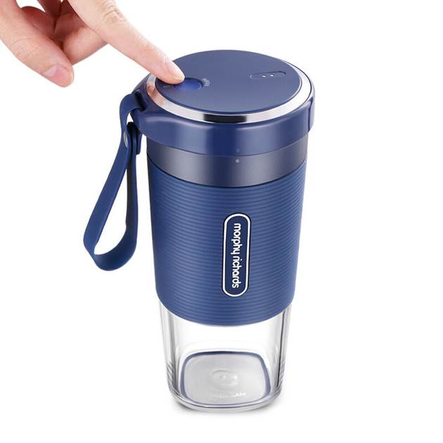 Блендер Xiaomi Morphy Richards Portable Juice Cup MR9600 Blue Europe - фото 2 Блендер Xiaomi Morphy Richards Portable Juice Cup MR9600 Blue Europe - фото 2