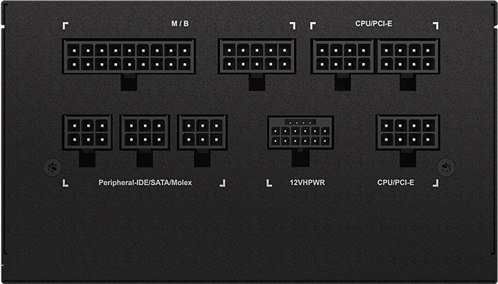 Блок живлення GIGABYTE 850W (GP-UD850GM PG5) - фото 2