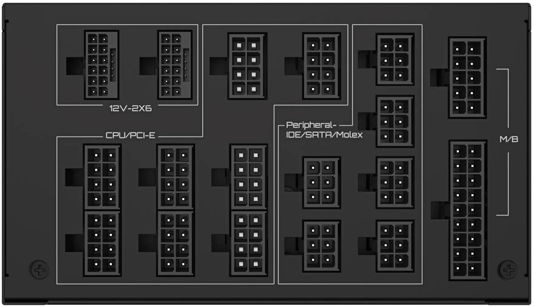 Блок живлення ATX3.3 1600W GP-UD1600PM PG5 GIGABYTE - фото 1