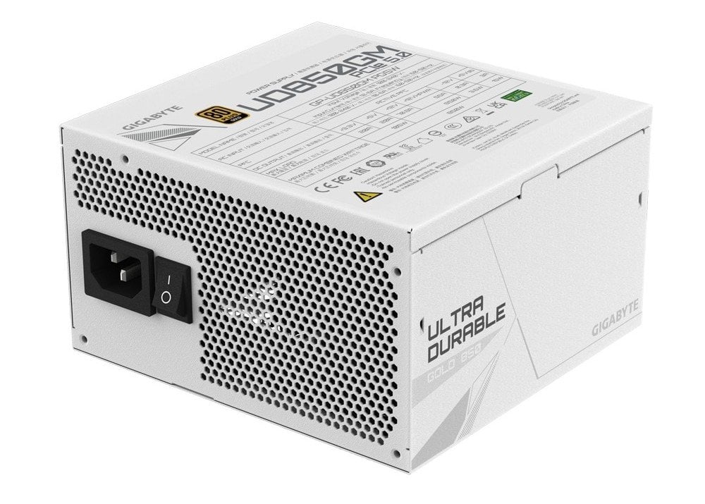 Блок живлення GIGABYTE 850W White (GP-UD850GM PG5W) - фото 1