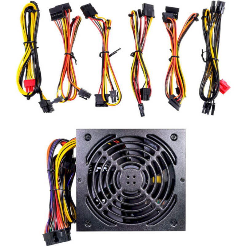 Блок живлення QUBE 750W 80+ Bronze Semi-Modular (QBC-CSB-750W-80B Bulk) - фото 1