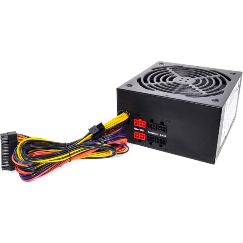 Блок живлення QUBE 750W 80+ Bronze Semi-Modular (QBC-CSB-750W-80B Bulk) - фото 2