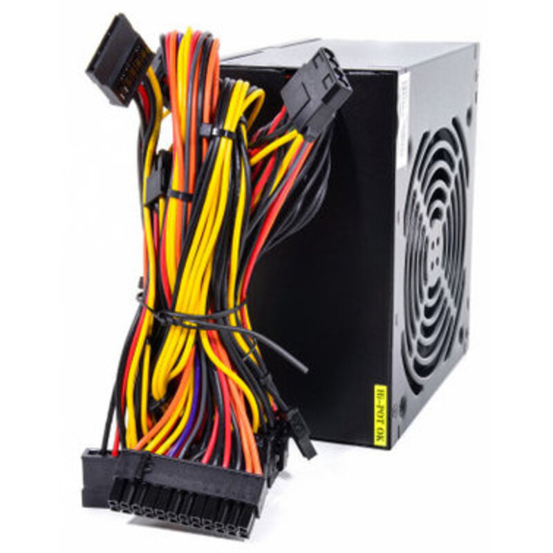Блок живлення QUBE 600W 80+ (QBC-GPS600A12) - фото 1