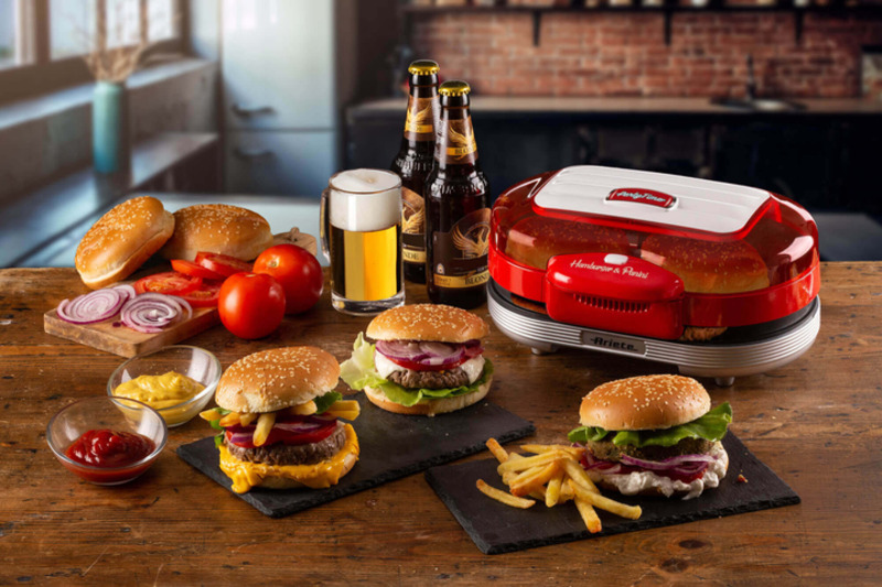Бутербродниця Ariete 0205 Hamburger червона (00C020500AR0) - фото 3