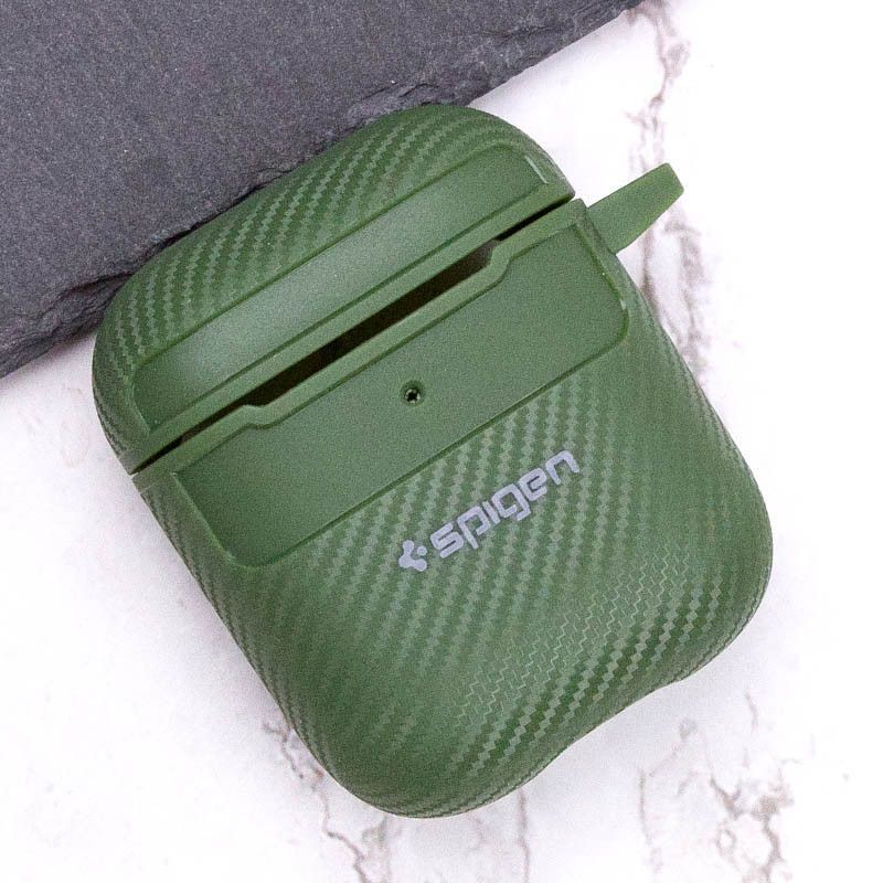 Чехол SGP Shockproof для Airpods 1/2 (Pine green) - фото 2