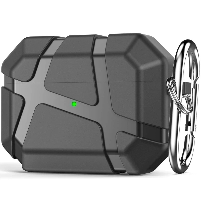 Ударопрочный футляр Titan Armor для наушников Airpods 4 (Black)